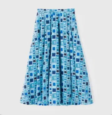 신상 HERALBONY 플레어 스커트 [ 파란 창 ]