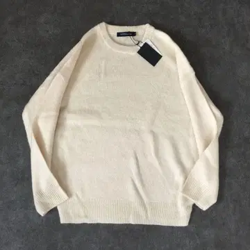 Fairy texture y2k plainwh 오버사이즈 니트