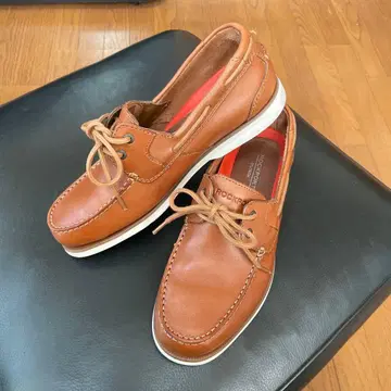 ROCKPORT 브라운 데크 신발 25.5cm