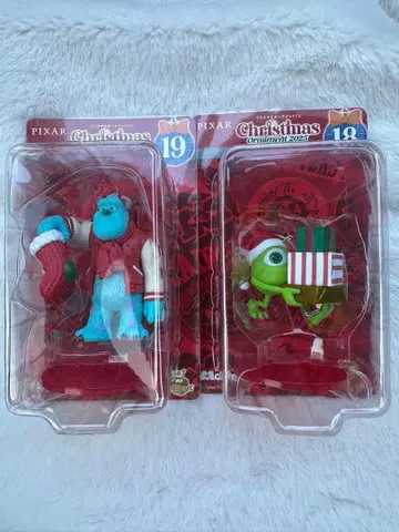 PIXAR 크리스마스 오너먼트 2025 샐리와 마이크 세트