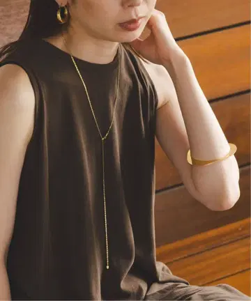 noble 마리아 블랙 Karen Necklace (골드)