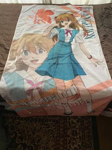 시키나미 아스카 랑그레이 타월 담요