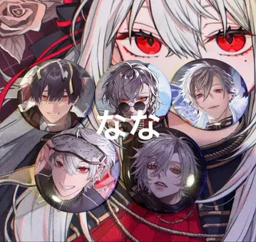 니지산지 쿠즈하 2 랜덤 캔뱃지 5개 세트