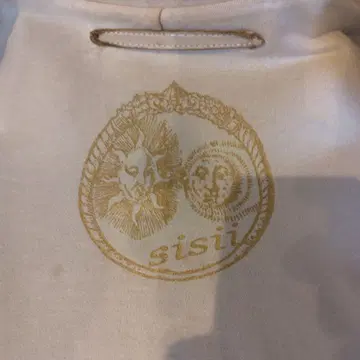 sisii 베이지 가죽 싱글 라이더 자켓