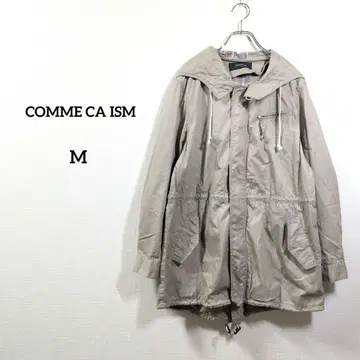 컴시즘 모즈 코트 베이지 M 후드 부착 경량 아우터