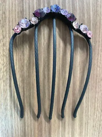 [컴플렉스 비즈] 엘레강트한 크리스탈 헤어 클립