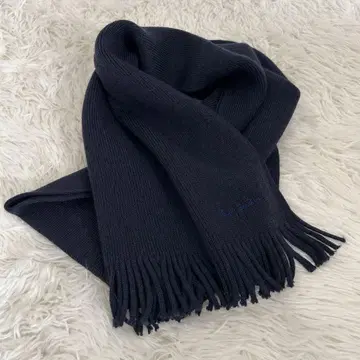 Paul Smith 울 100% 머플러 독일제 네이비