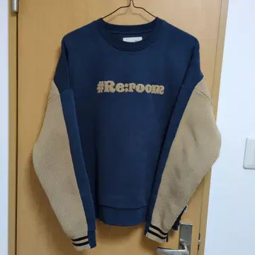 릴룸 Re room 케이블 니트 스위칭 맨투맨 트레이닝복 완판템