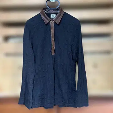 RAGTIME 다크 블루 긴팔 셔츠