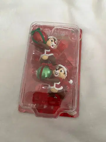 디즈니 크리스마스 오너먼트 복권 칩&데일