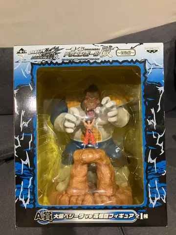 드래곤볼 제일복권 A상 거대 원숭이 베지터 vs 손오공 피규어