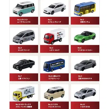 재팬 모빌리티 쇼 2025 개최 기념 토미카 12대 세트