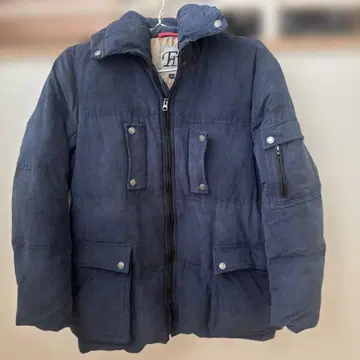 FIDATO 다운 자켓 네이비