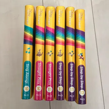 디즈니 영어 시스템 블루레이 6장 세트