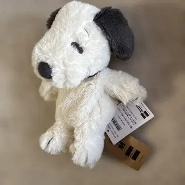 스누피 봉제 인형 택 포함 새상품 스누피 뮤지엄