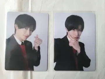 GENIC 마시코 아츠키 포토 카드 2종 세트