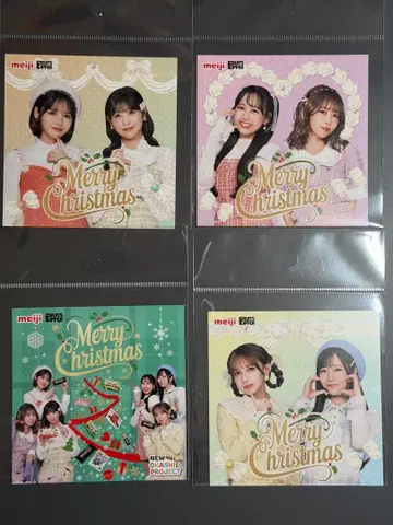 meiji FRUITS ZIPPER 스티커 컴플리트