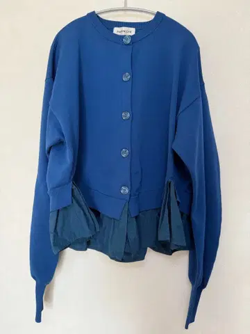 HeRIN.CYE 프릴 니트 가디건