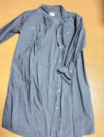 새상품급 노스페이스 셔츠 원피스 M