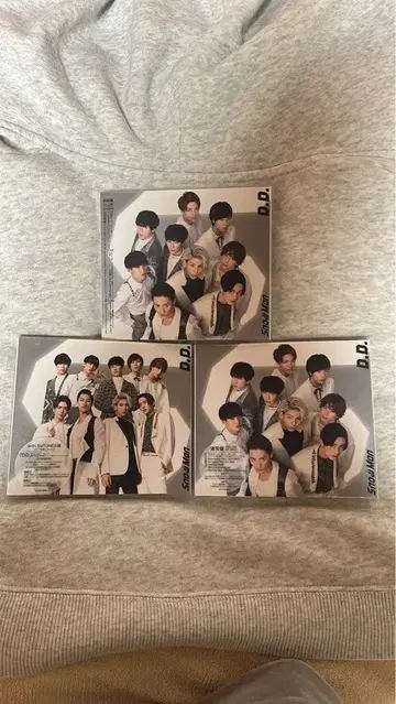 SnowMan D.D. 3매 세트 미개봉