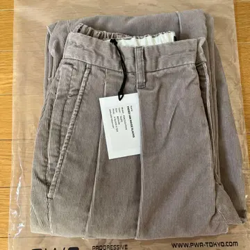 PWA FADED 14W RIDGE SLACKS TAUPE 사이즈 M