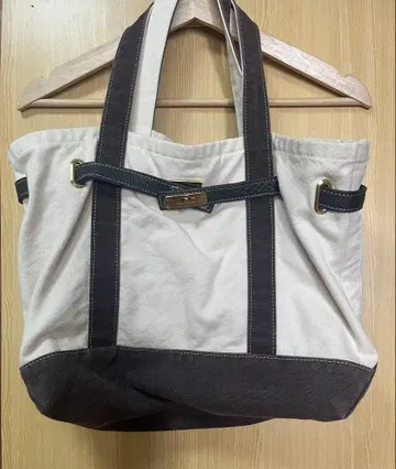 시타 파란티카 토트백 아이보리/다크 브라운