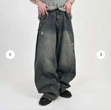 지저인 워시드 캐주얼 데님 L0959