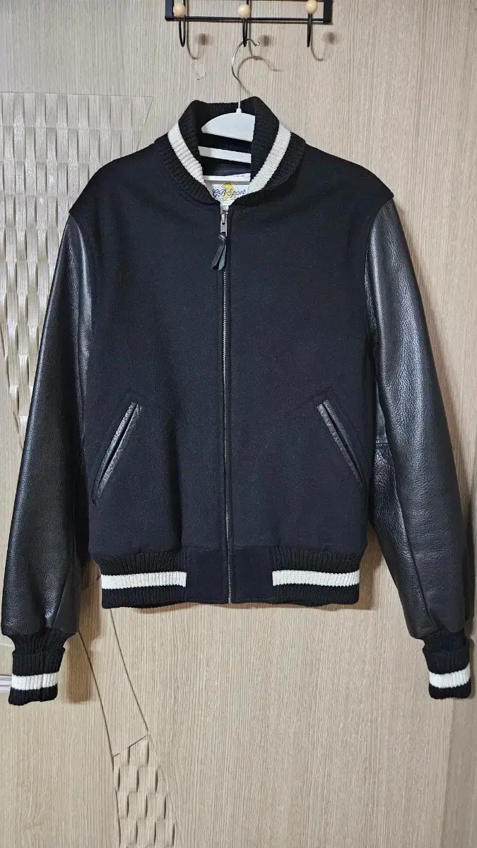 [s] Golden Bear Varsity Jacket Black