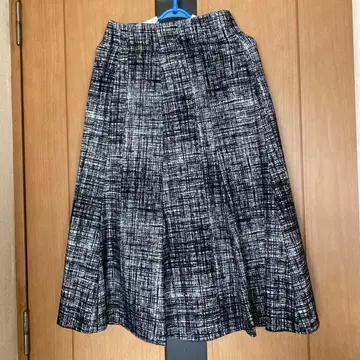 ANAYI 아나이 트위드 패턴 스커트 36 사이즈