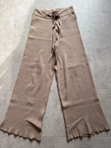 louren 니트 팬츠 프리 사이즈