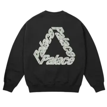 Palace Skateboards 블랙 맨투맨 L