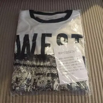 WEST. AWARD 후지이 류세이 프로듀스 T셔츠 [미사용 새상품]