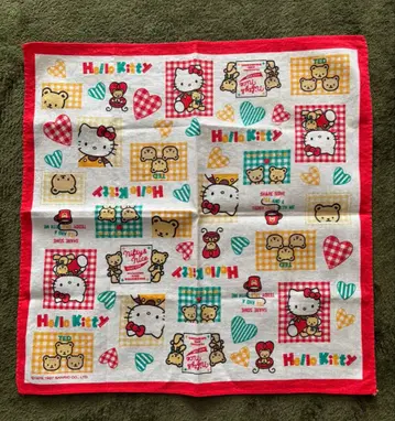 레트로 키티 손수건