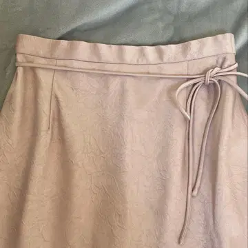 새틴 내로우 스커트