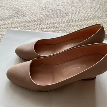 베이지 코르크힐 펌프스 파비오 루스코니