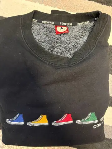 CONVERSE Chuck Taylor XL 블랙 트레이닝복