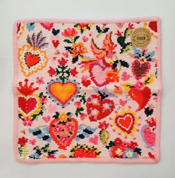 FEILER 페이러 손수건 코라손 하트 새상품 미사용