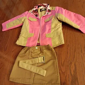 보우켄쟈 보우켄핑크 자켓 & 스커트 어린이용 레어