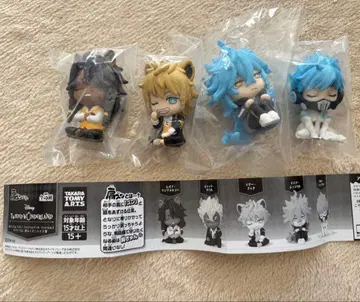 디즈니 트위스티드 원더랜드 피규어 세트 4개