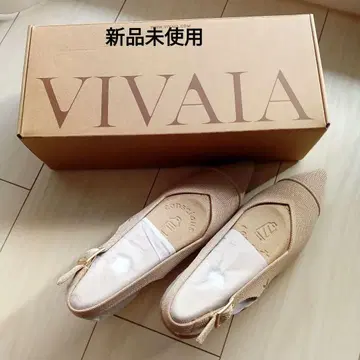 VIVAIA 베이지 스틸레토 펌프스 24.5cm