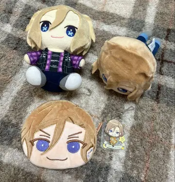 A3! 셋츠 반리 봉제 인형 파우치 아크링 키링