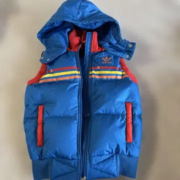 adidas 다운 자켓 S 사이즈 파랑