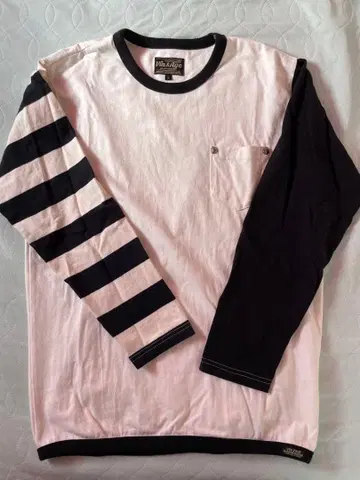 Vin & Age 보더 긴팔 티셔츠 L