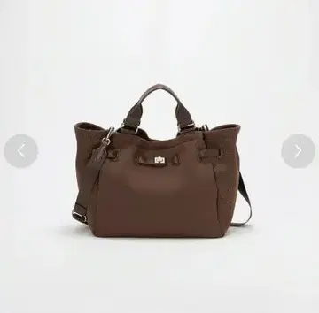 이번 시즌 새상품급! TOPKAPI 브라운 토트백