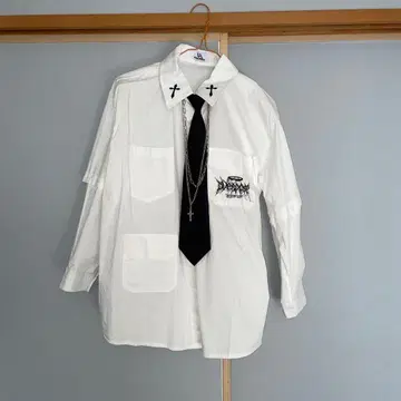 볼칸앤아프로다이티 서브컬처 계열 지뢰계 2way 셔츠