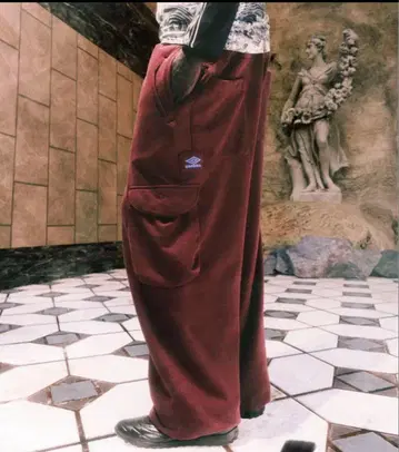 paranoid x umbro SWEAT CARGO 스웨트 팬츠