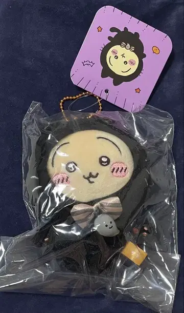 치이카와 검은 고양이 마스코트 토끼 할로윈