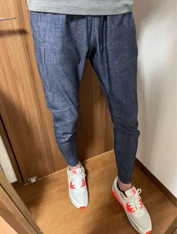 정가 3만 junhashimoto 슬림 저지 팬츠 4 데님