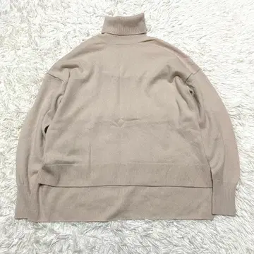 Chaos 카오스 터틀 니트 캐시미어 혼방 핑크 베이지