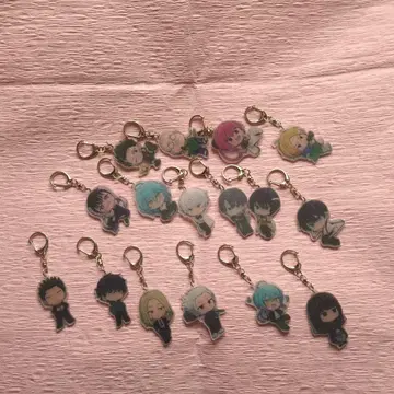 사카모토 데이즈 캐릭터 아크릴 키링 16개